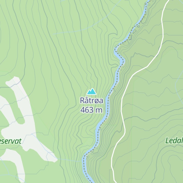 Map of Råtrøa
