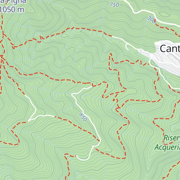 Map of Rifugio Cascina Le Cave