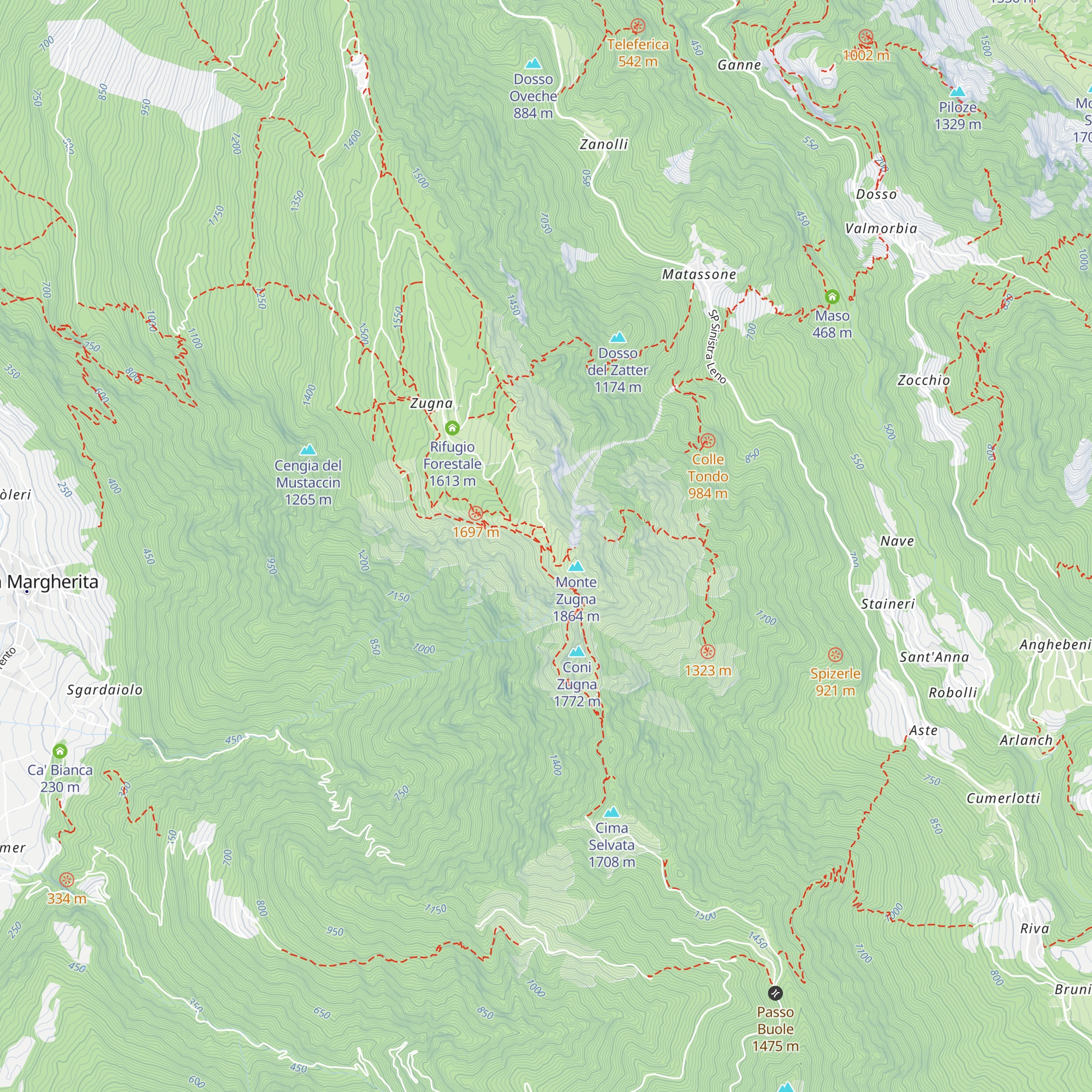 Baita Quinto pezzo map