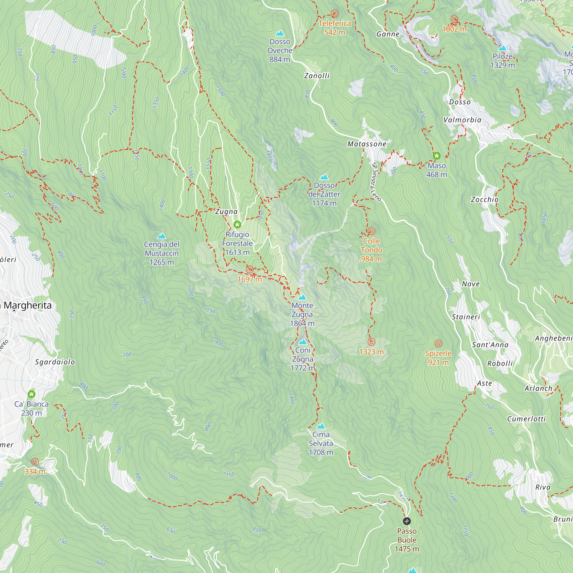 Baita Quinto pezzo map