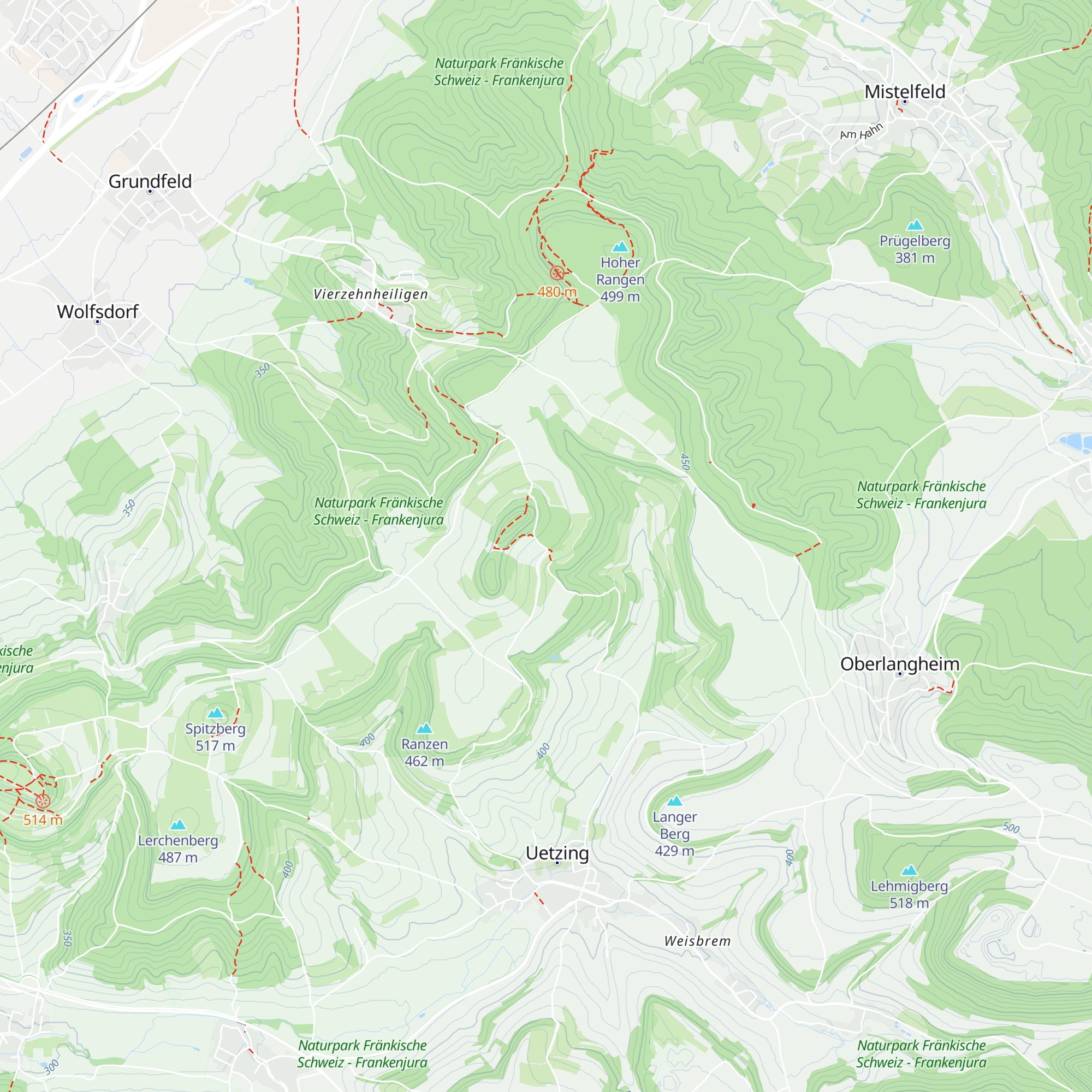 Wandererschutzhütte map