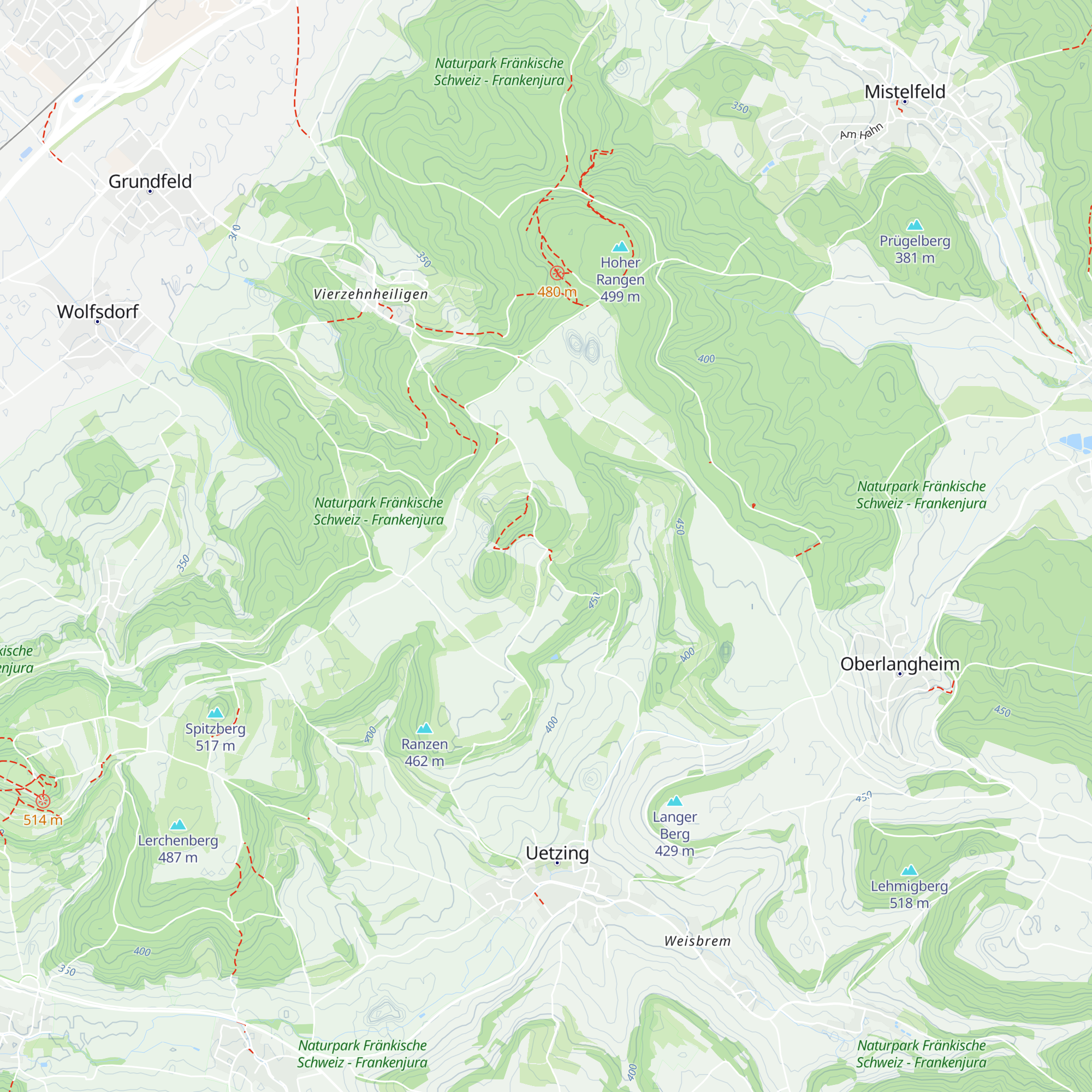 Wandererschutzhütte map