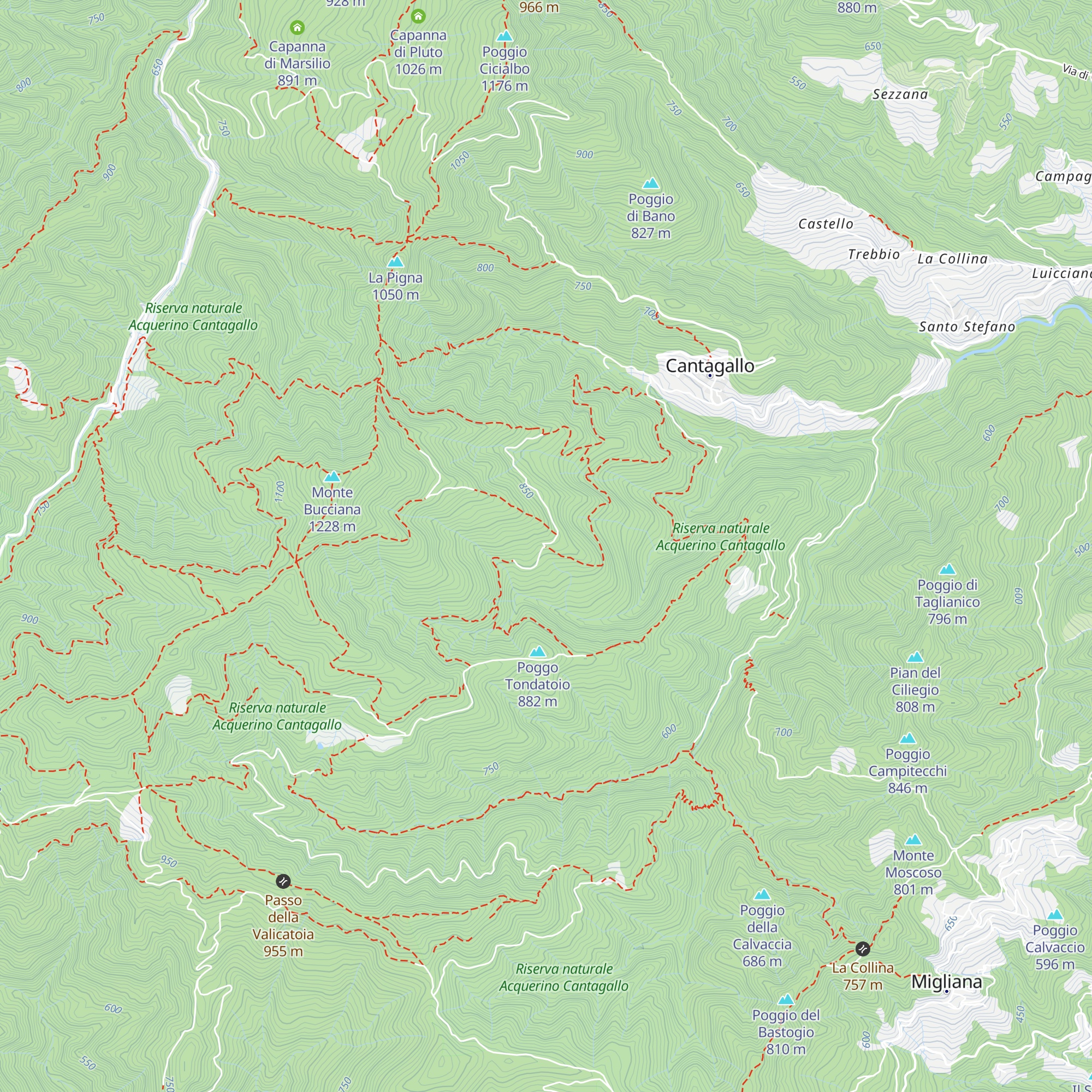 Casotto di Cerliano map