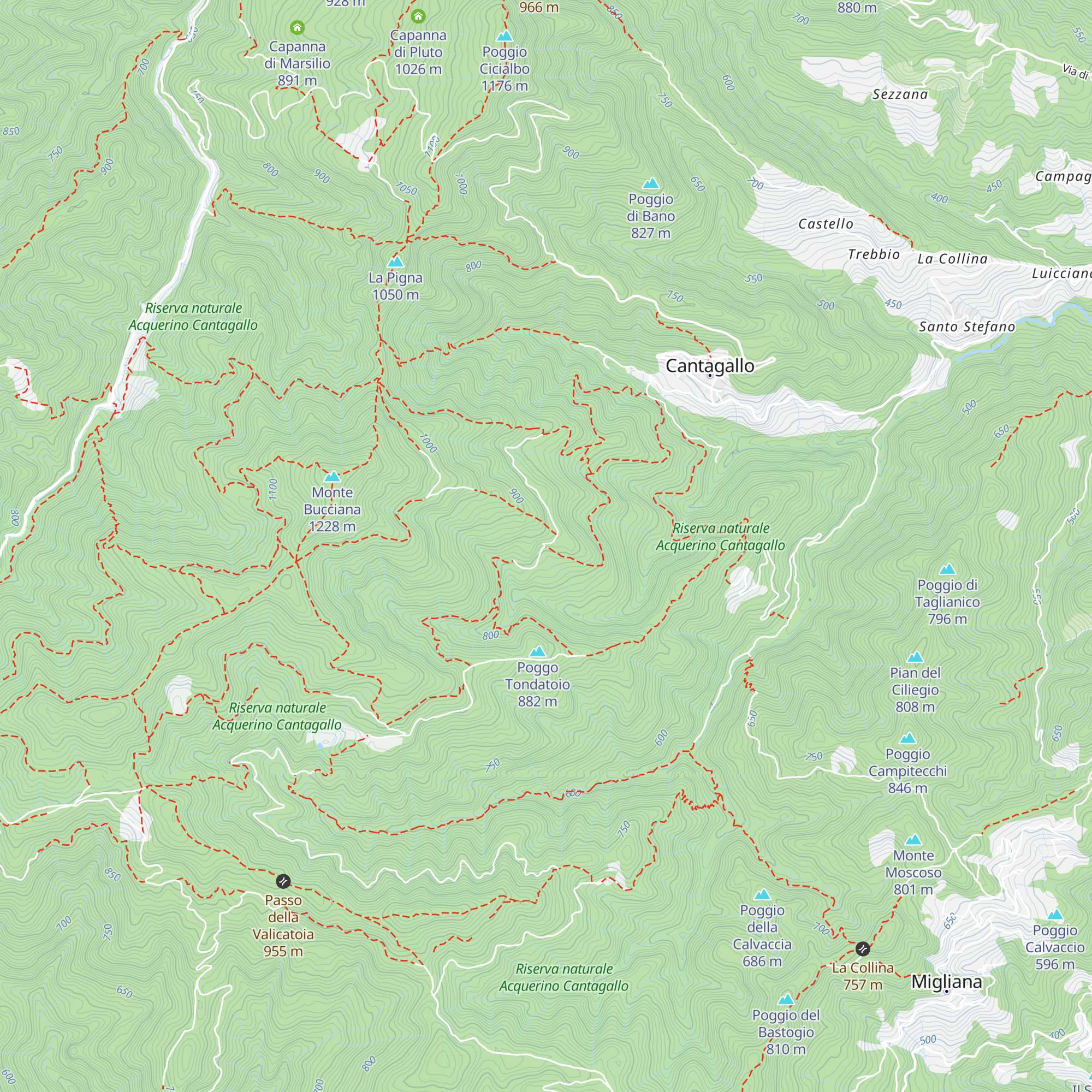 Casotto di Cerliano map