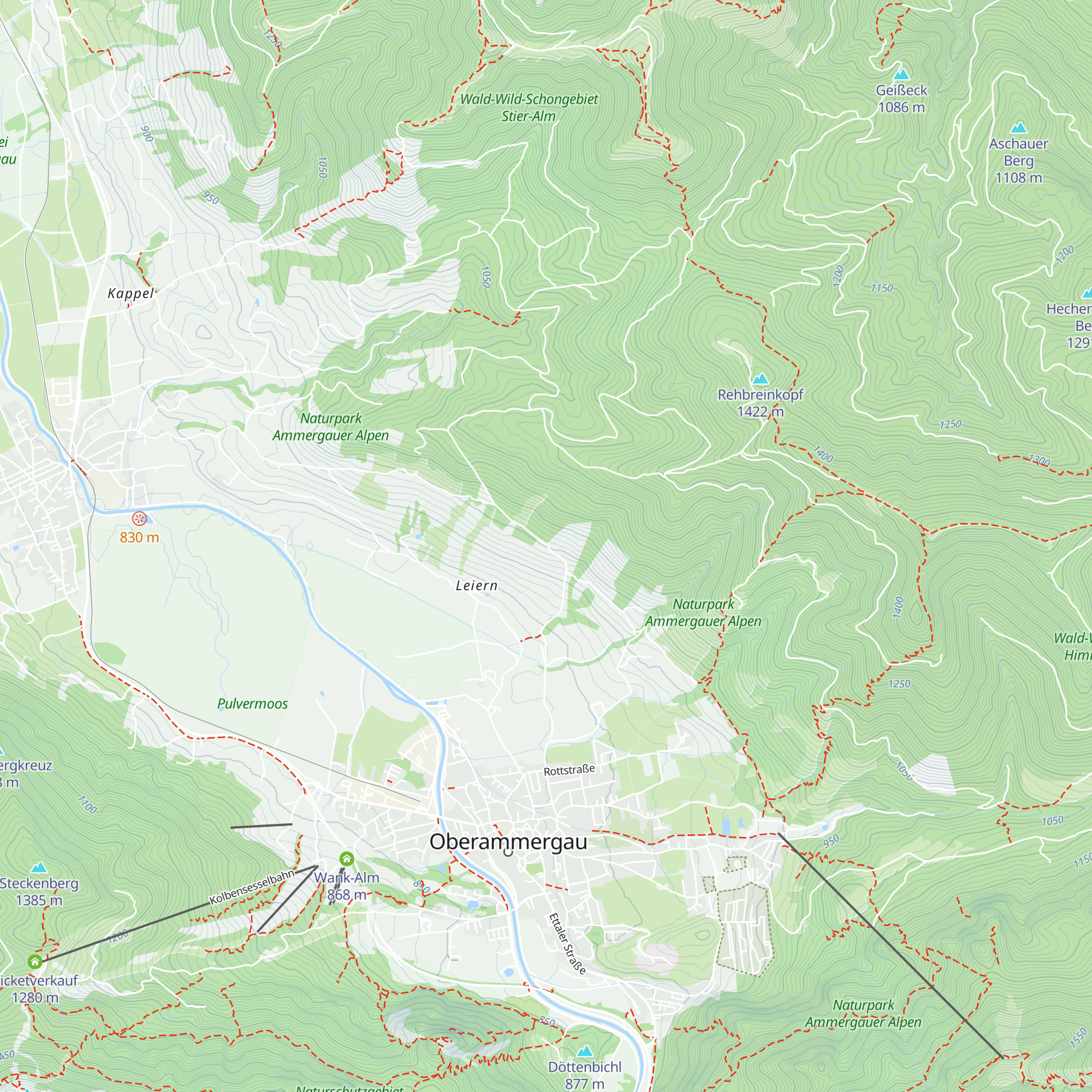 Berggasthaus Romanshöhe map