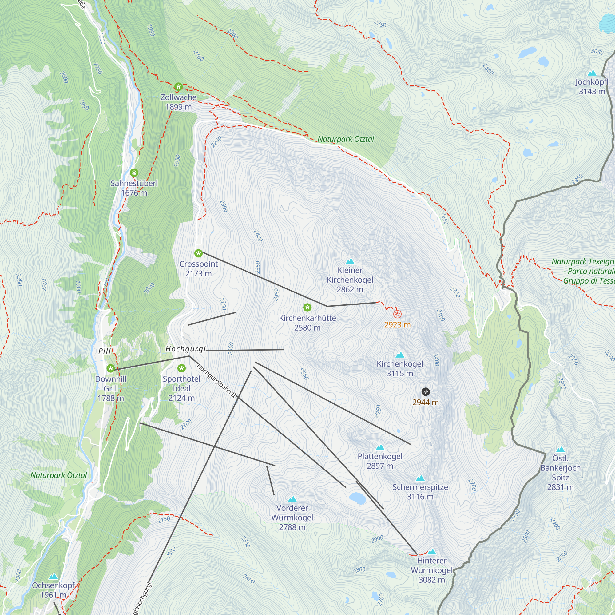 Kirchenkarhütte map