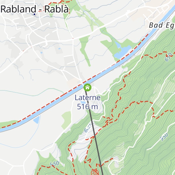 Map of Laterne