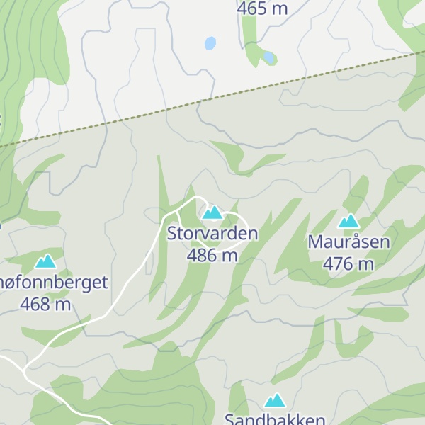 Map of Storvarden