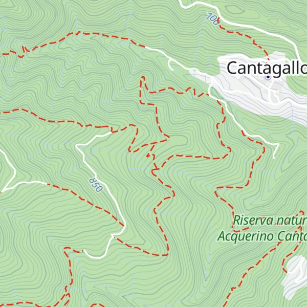 Map of Rifugio Le Cannicciaie