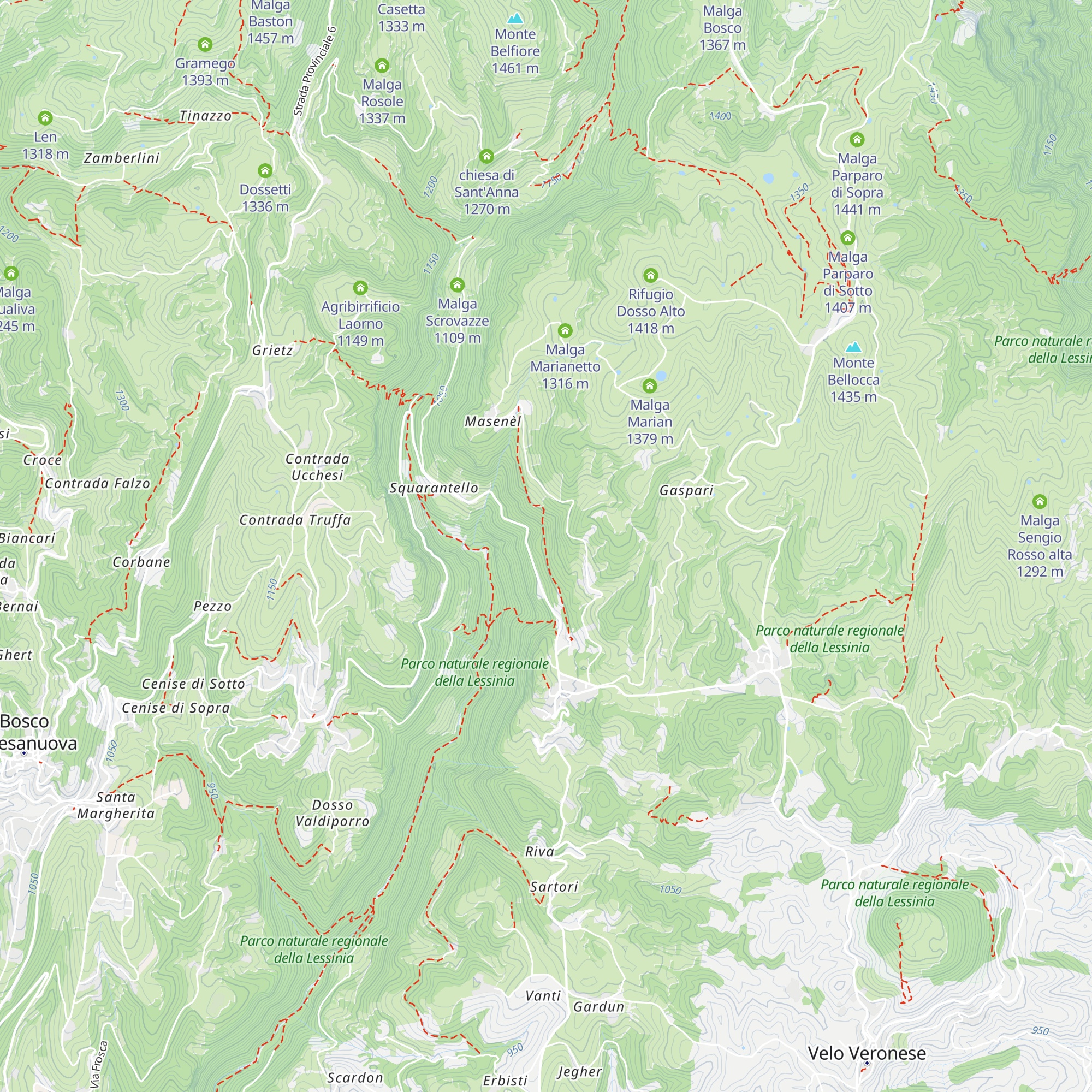 Baita dello Scoiattolo map