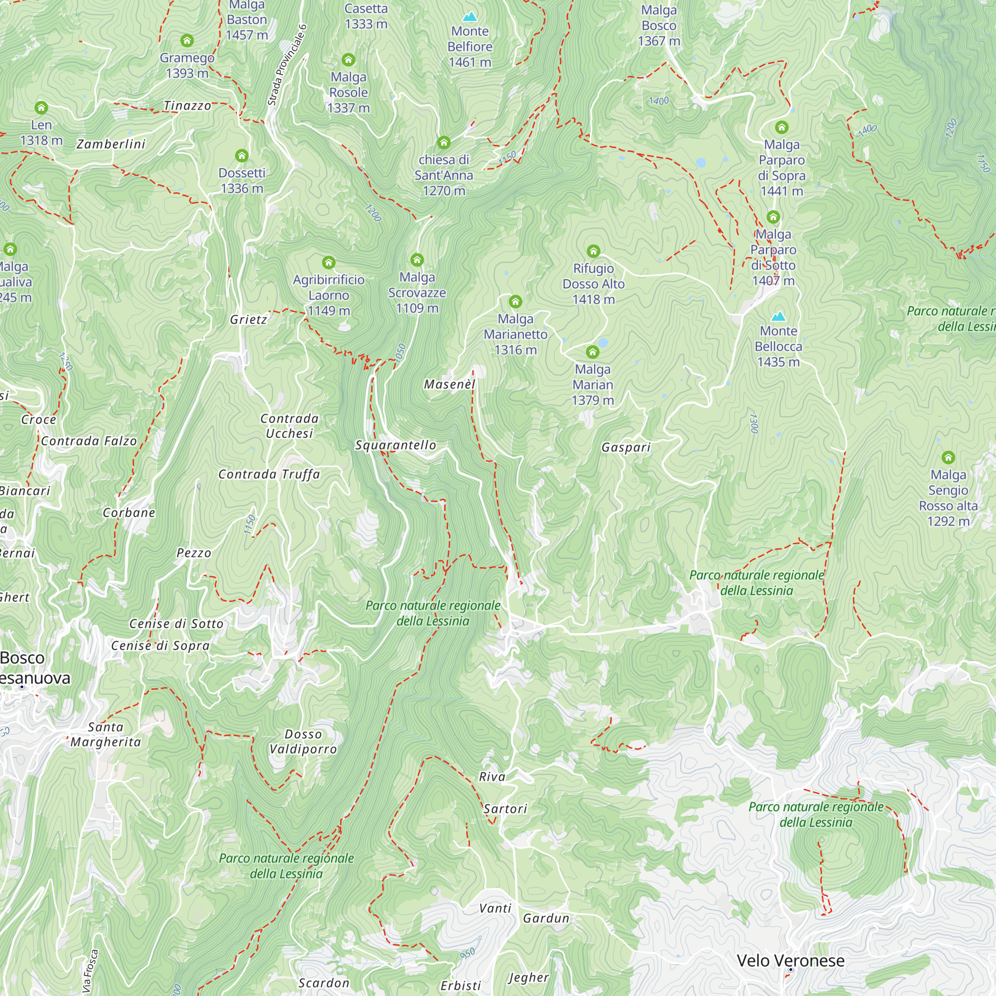 Baita dello Scoiattolo map
