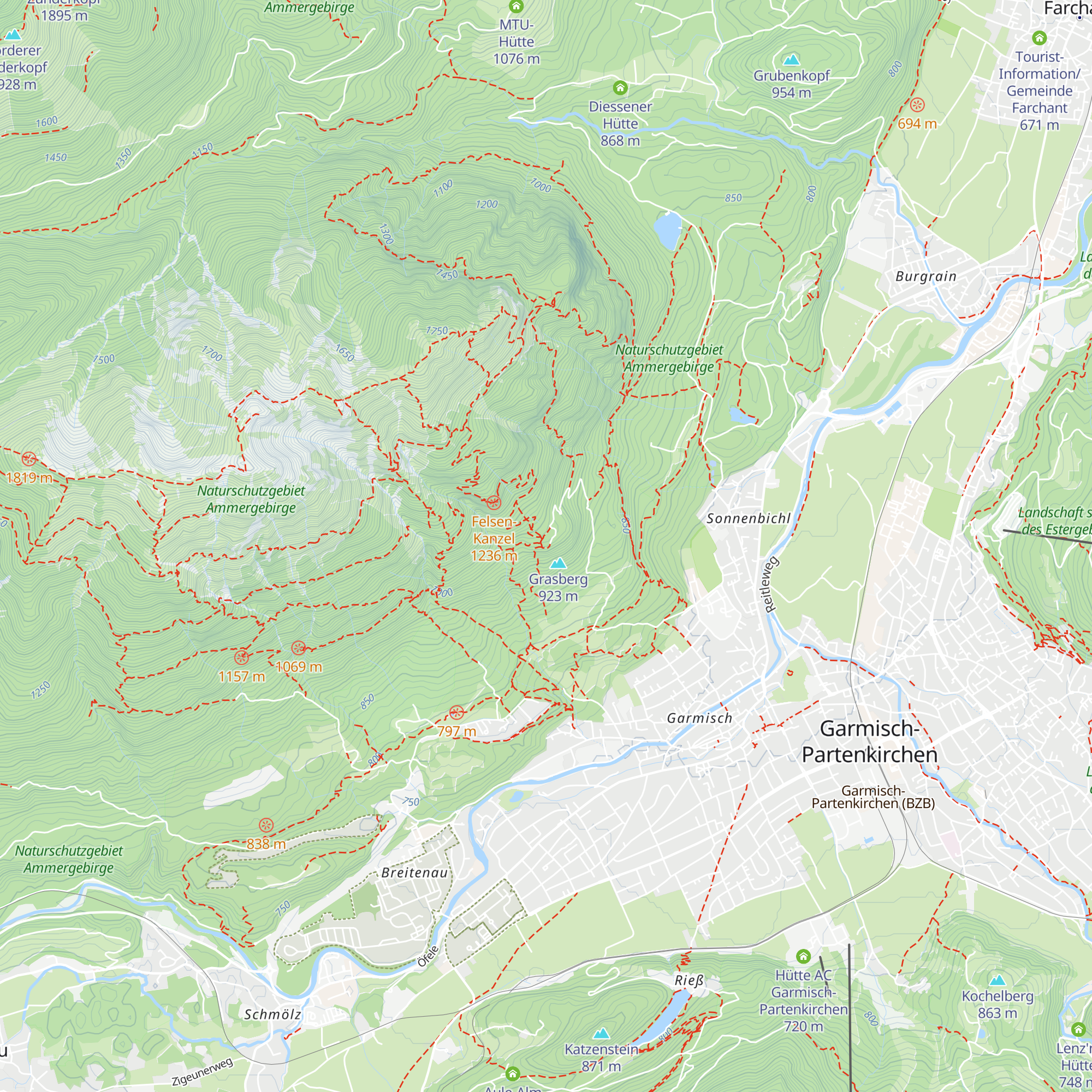 St. Martin am Grasberg map