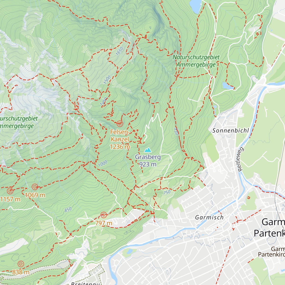 St. Martin am Grasberg map