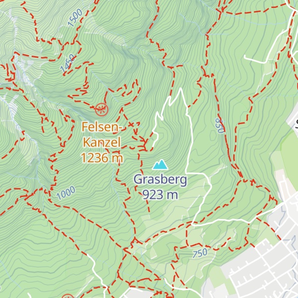Map of St. Martin am Grasberg