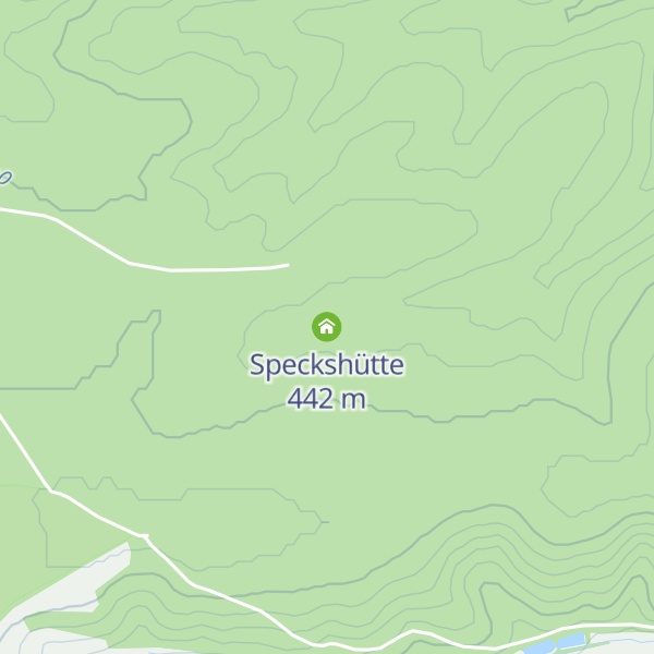 Map of Speckshütte