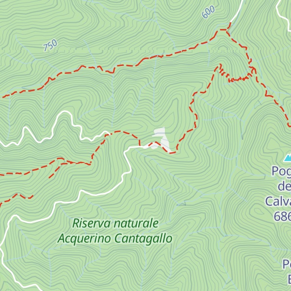 Map of Cascina di Vespaio