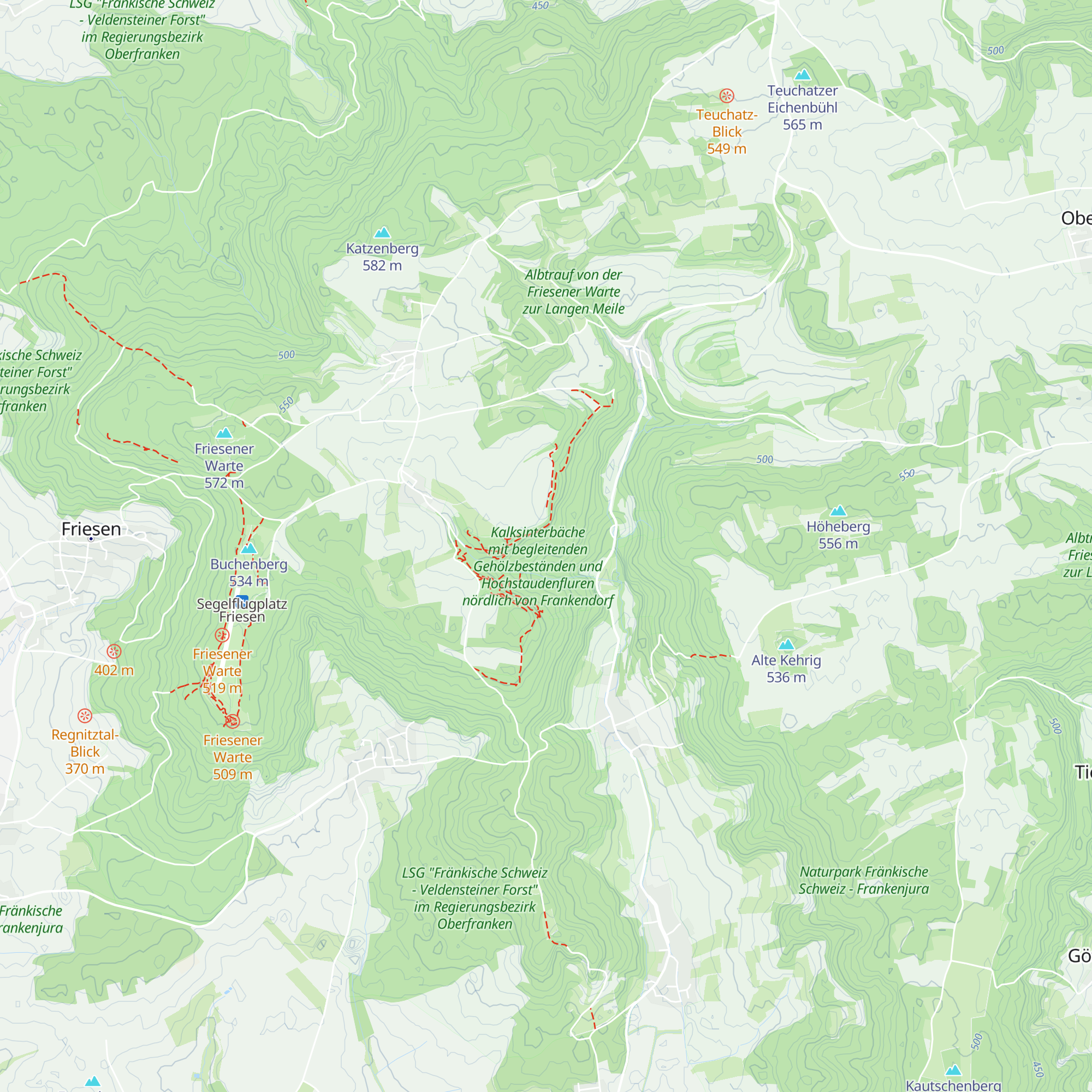 Bergwacht map