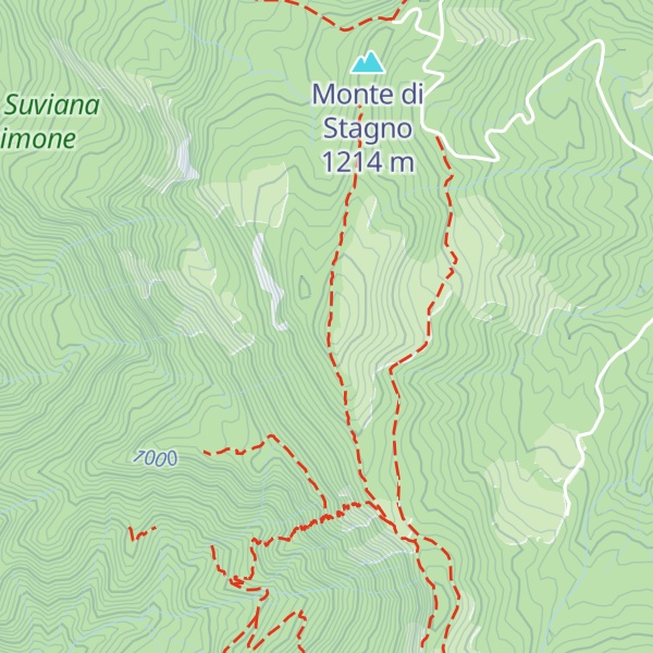 Map of Monte Calvi
