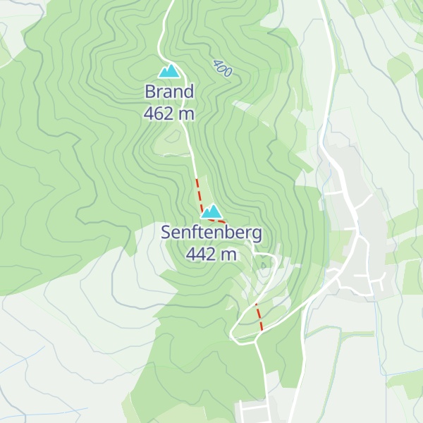 Map of Senftenberg