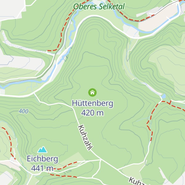 Map of Hüttenberg