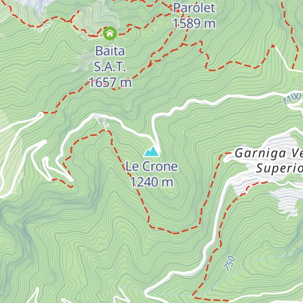 Map of Le Crone