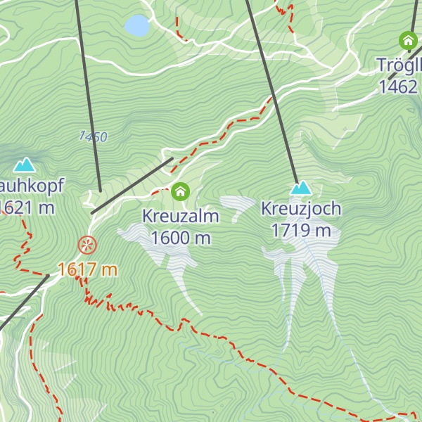 Map of Barbarahütte