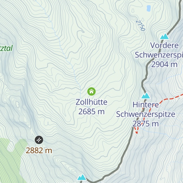 Map of Zollhütte