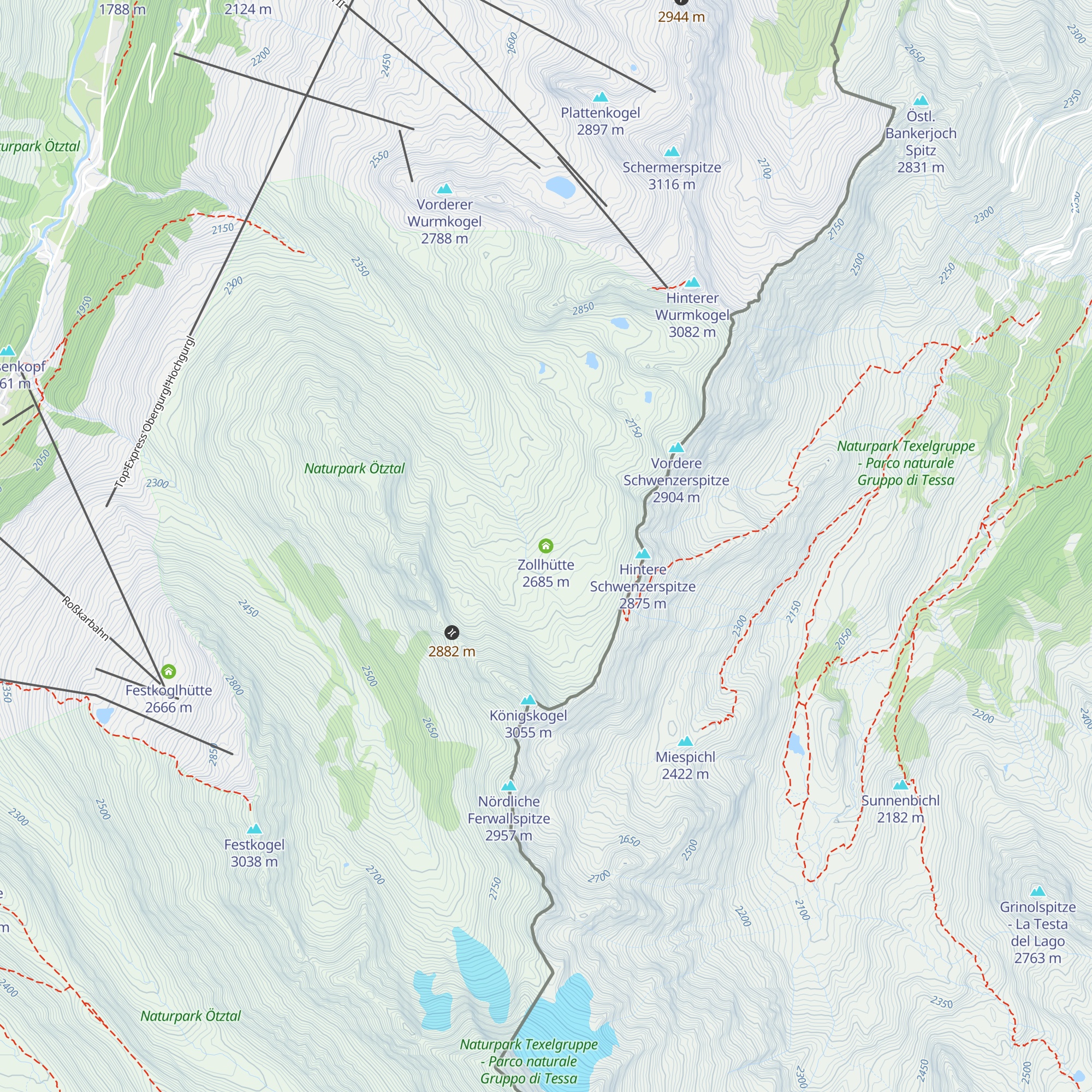 Zollhütte map
