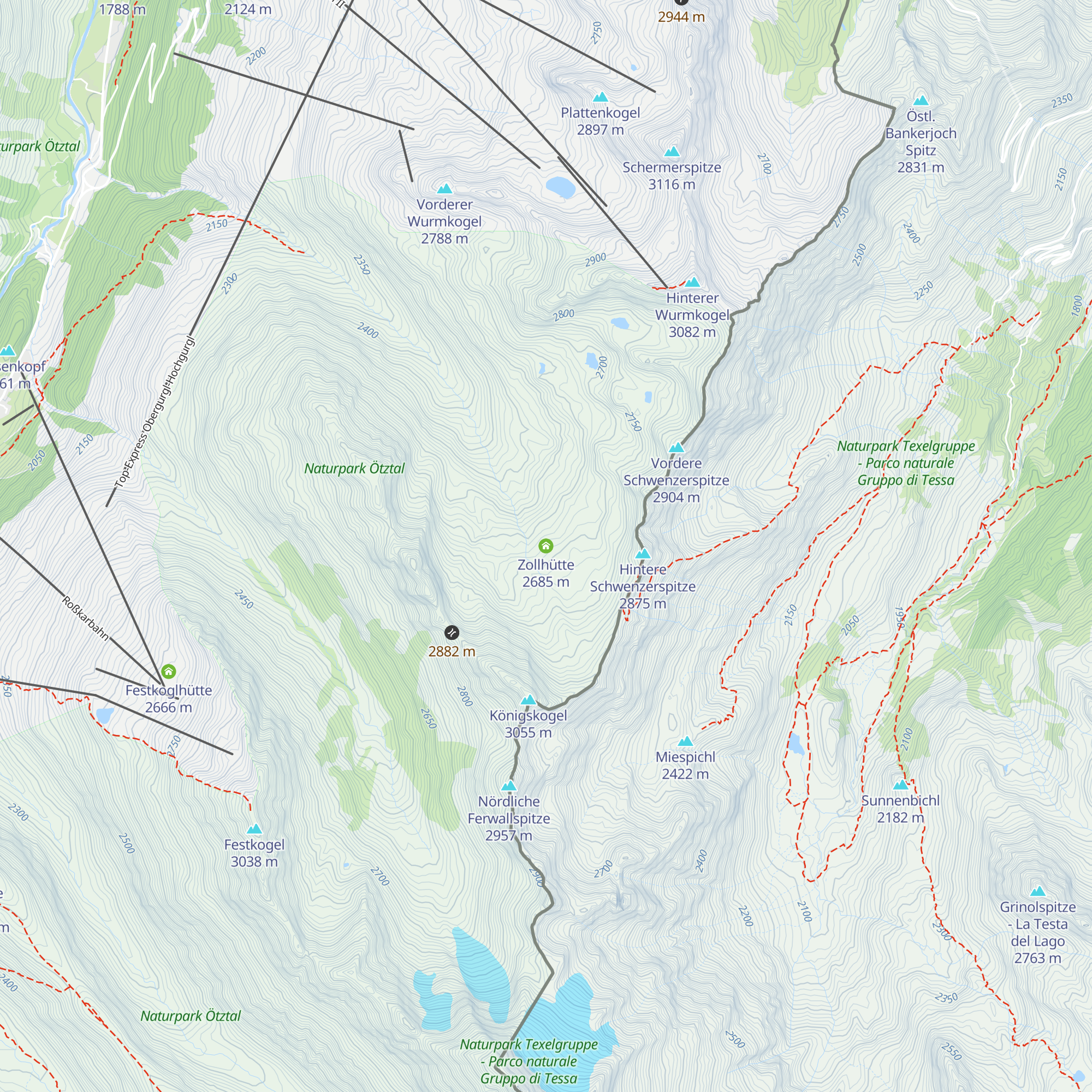 Zollhütte map
