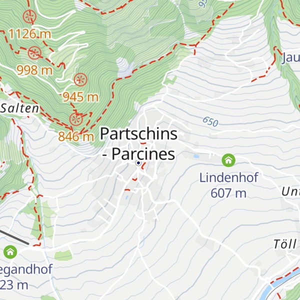 Map of Tourismusbüro Partschins