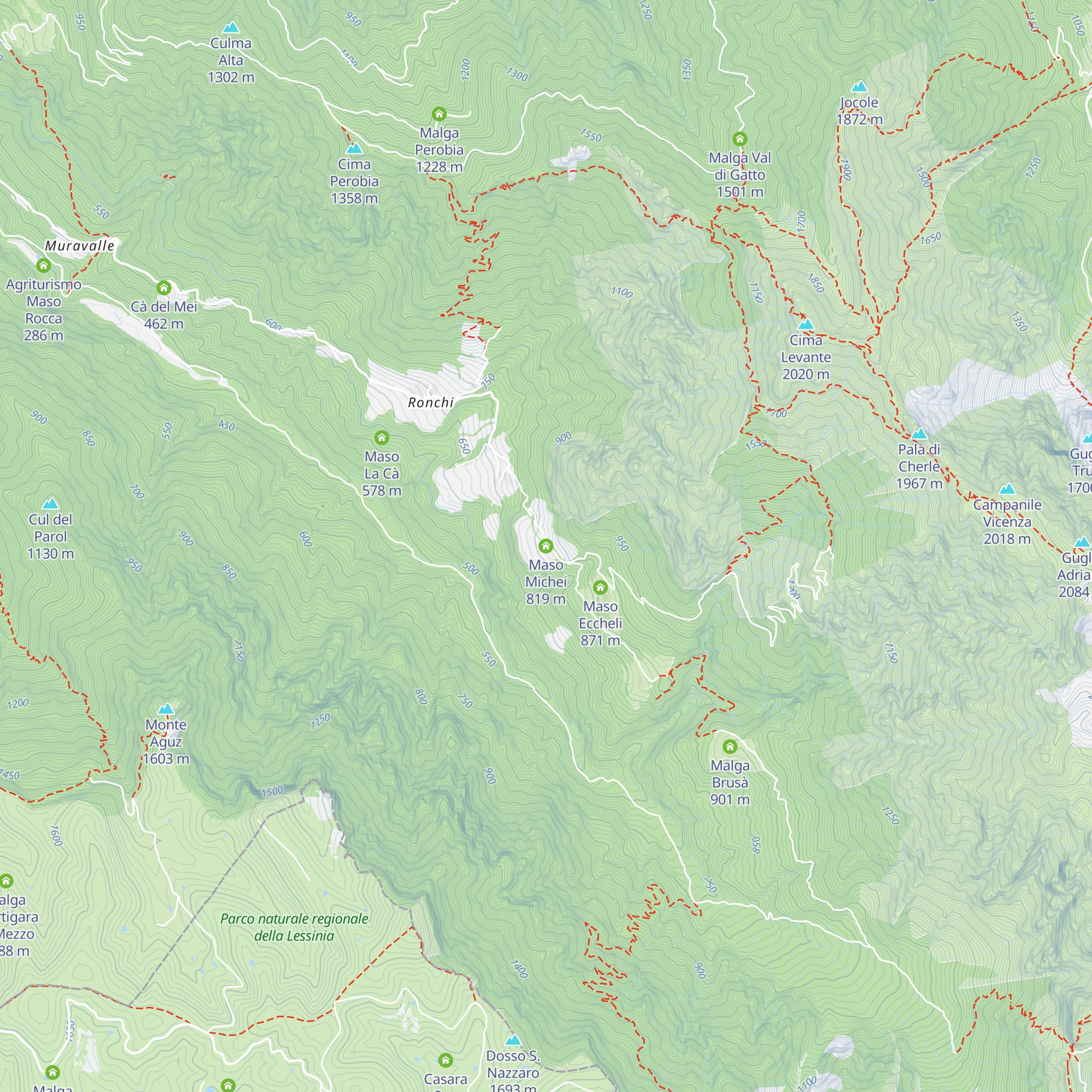 Maso Michei map