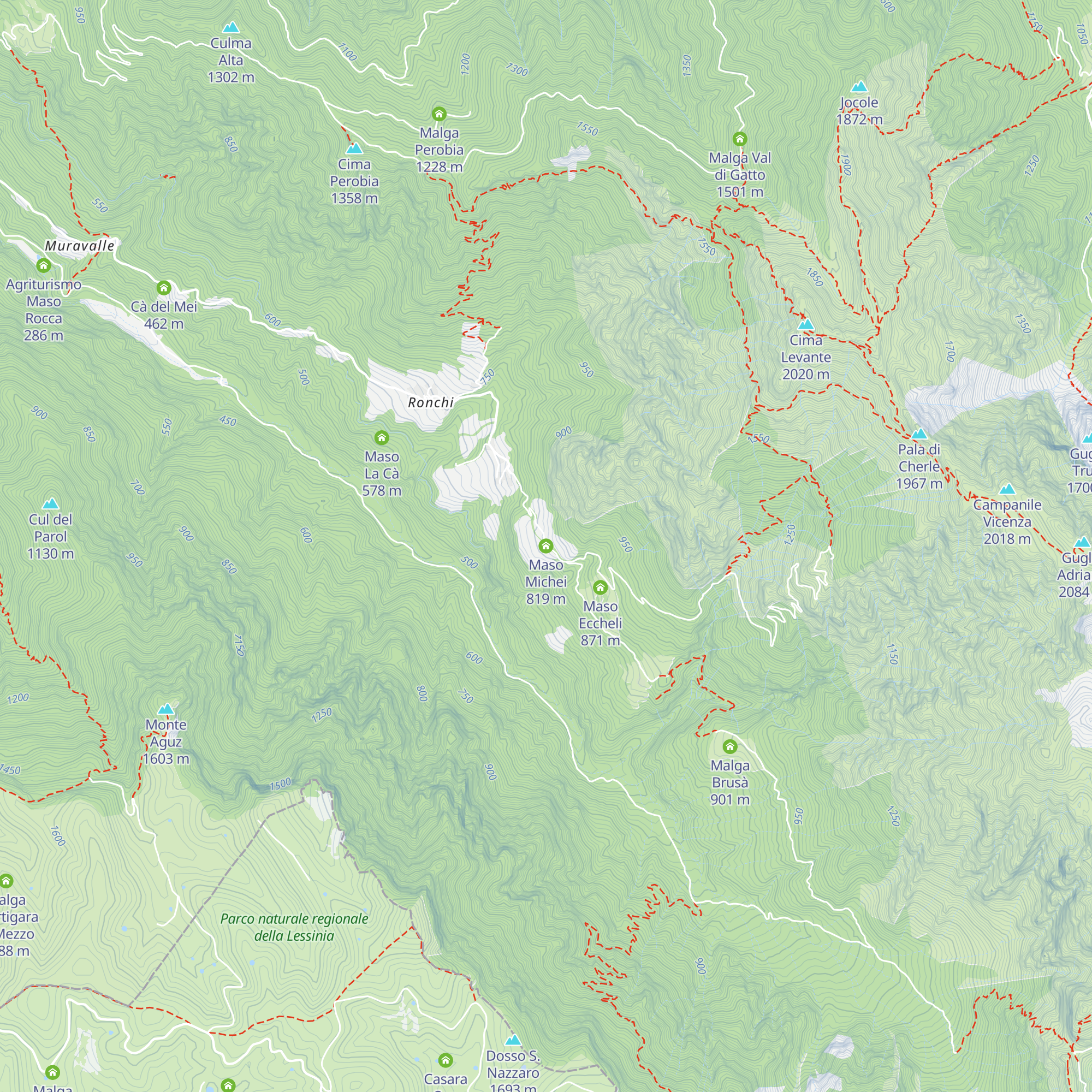 Maso Michei map