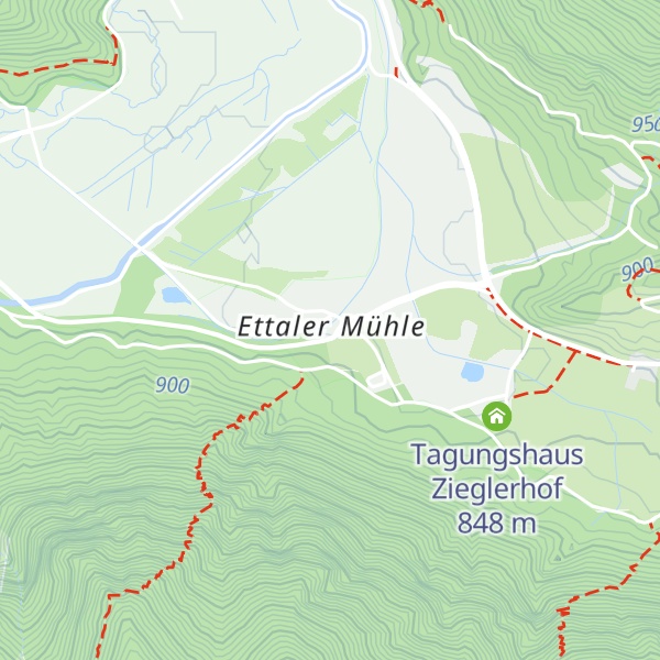 Map of Ettaler Mühle