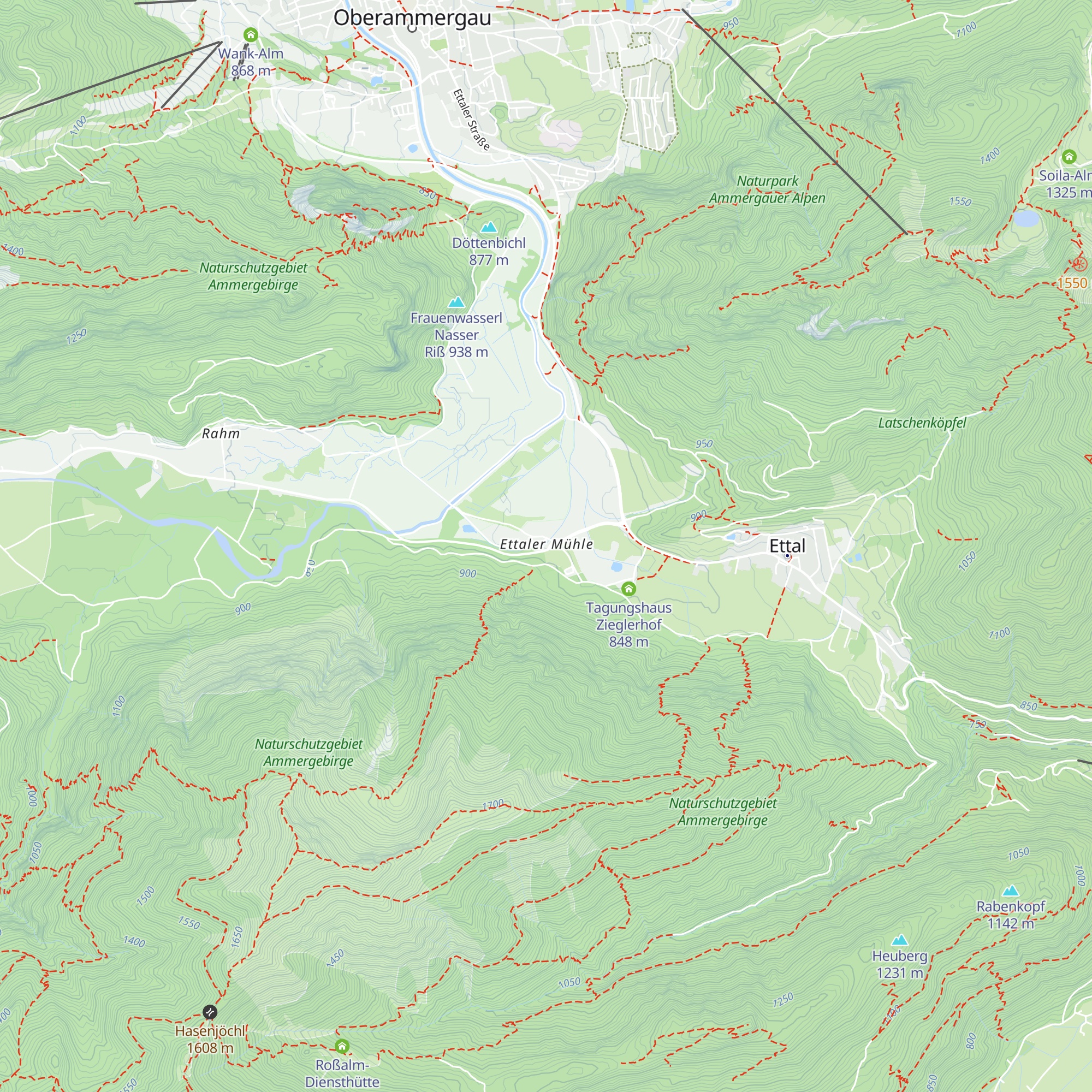 Ettaler Mühle map