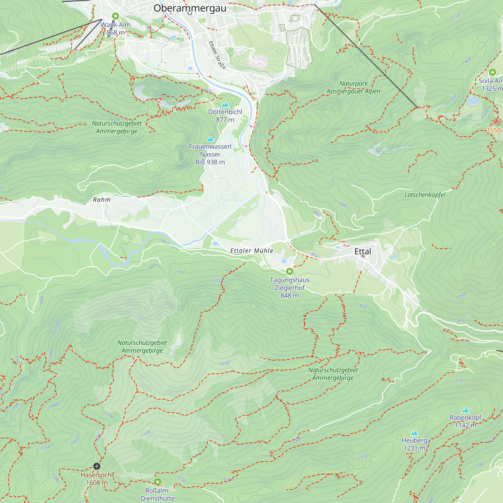 Ettaler Mühle map