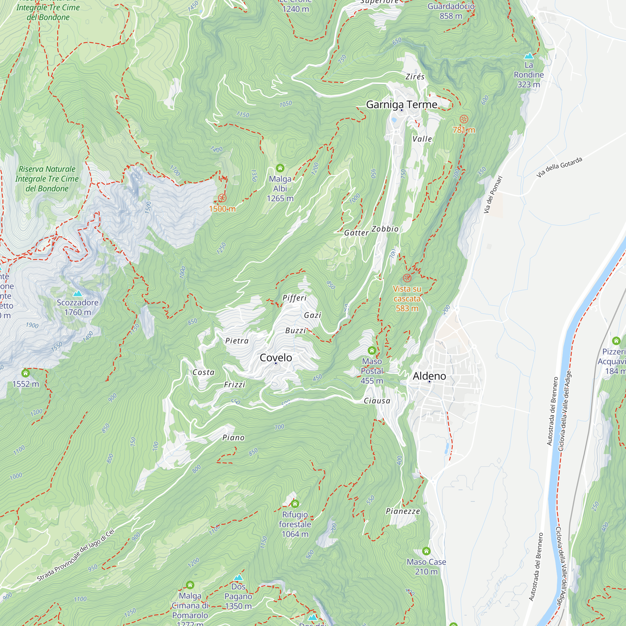 Locale tipico Al Volt map