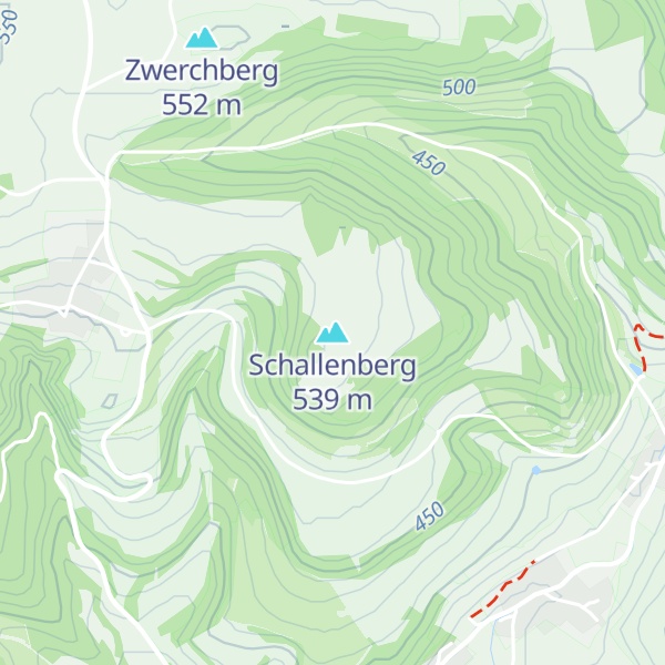 Map of Schallenberg