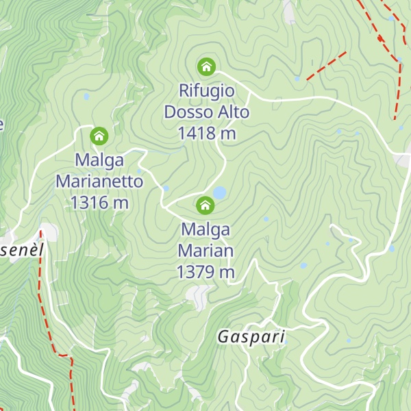 Map of Malga Marian