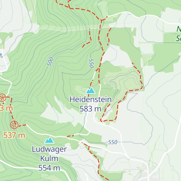Map of Heidenstein