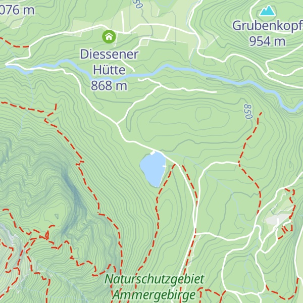 Map of Berggasthof Pflegersee