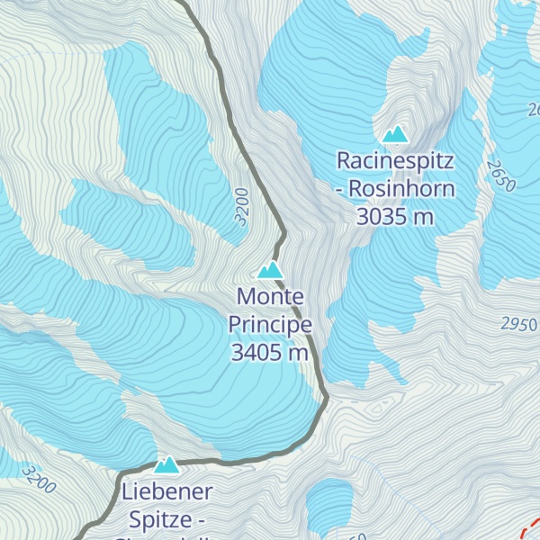 Map of Monte Principe
