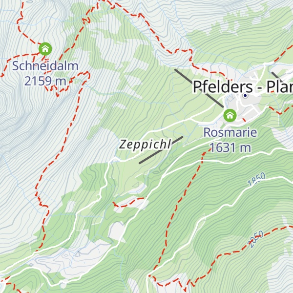 Map of Peterhof