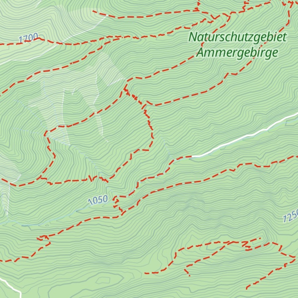 Map of Forstdiensthütte Oberammergau