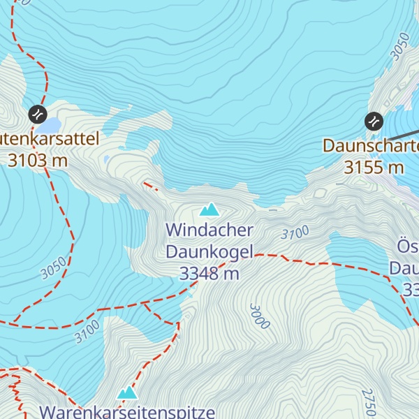 Map of Windacher Daunkogel
