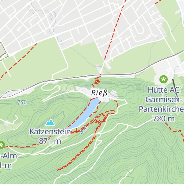 Map of Riessersee Hotel