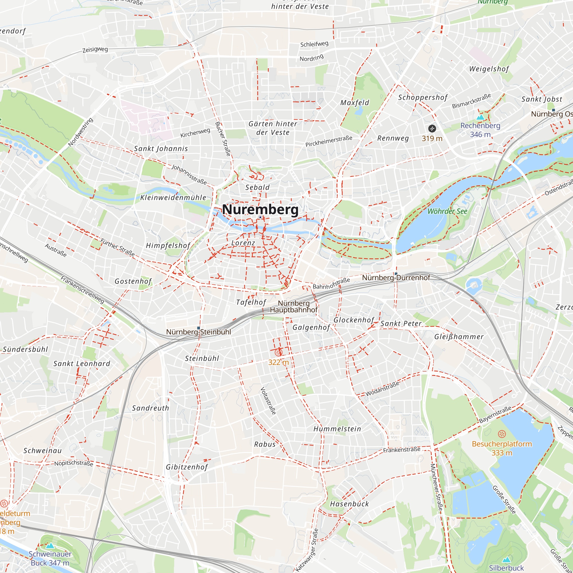 Schutzhütte für Obdachlose map