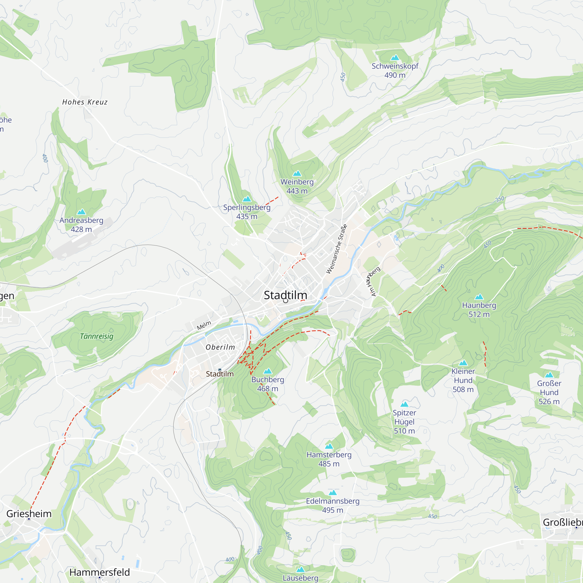 Stadtinformation Stadtilm map