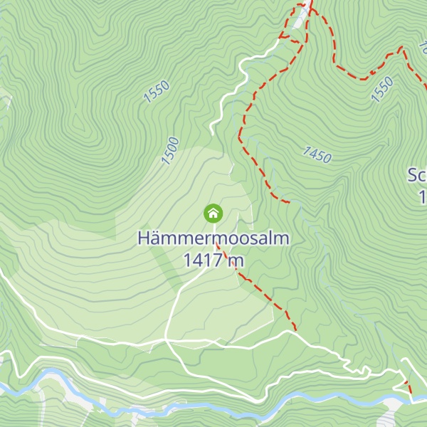 Map of Hämmermoosalm
