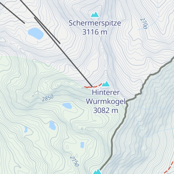 Map of Top Mountain Star