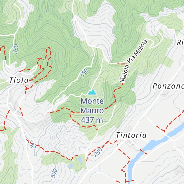 Map of Monte Mauro